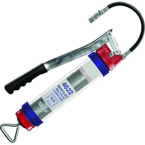 Zeeline Heavy Duty Powder Coated Grease Gun with 12 in. Hose HD4A